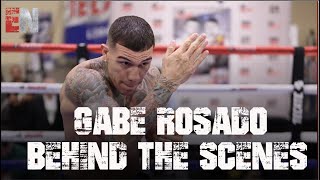 Gab Rosado always wants the hard fights NO easy fights  EsNews Boxing [upl. by Anenahs]