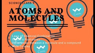 Atoms And Molecules  Class 9  Explanation [upl. by Ettedualc64]