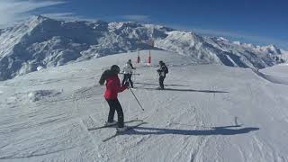 Les 3 Valles amazing skiing [upl. by Amsirac]