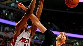 Hassan Whiteside Scores TripleDouble and Sets Franchise Record with 12 Blocks [upl. by Nwad]