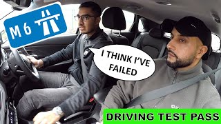 Learner Drives on Motorway for the First Time  HE PASSED [upl. by Carisa]