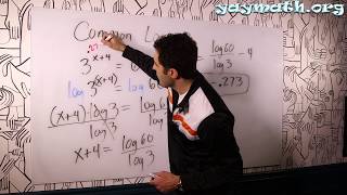 Algebra 2 – Common Logarithms as in base 10 [upl. by Murton]