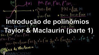 Introdução de polinômios Taylor amp Maclaurin parte 1  Matematica  Khan Academy [upl. by Abekam]