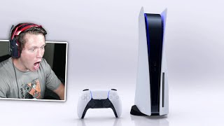 OFFICIAL PLAYSTATION 5 CONSOLE DESIGN REVEAL Reaction [upl. by Acirfa]