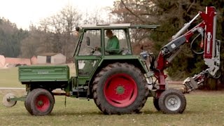 Fendt GT mit BGU HRK Holzrückekran  DSLR [upl. by Hartill]