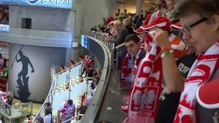 POLSKA SERBIA 3237 hymn POLSKI  Ergo Arena 03 11 2016 [upl. by Eilsehc330]