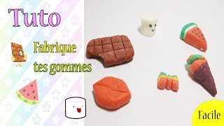 TUTO  Comment faire des gommes soi même  ERASERS [upl. by Eisenhart]