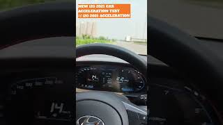 All New i20 Sportz amtivtcvt 12 Acceleration Test  0100 Hyundai Noida DelhiNCR Cars Footage [upl. by Adlih]