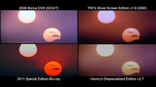 ORIGINAL Binary Sunset  Star Wars 1977 DeEd Bluray GOUT SSE [upl. by Eiramadnil]