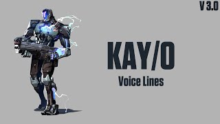 KAYO Voicelines ValorantEN [upl. by Grochow758]