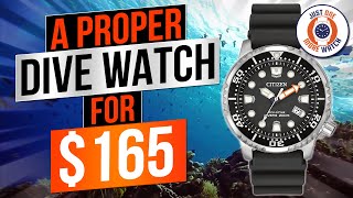 The Best PROPER Dive Watch For 165 [upl. by Llesram]