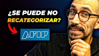 ¿Cuándo NO es OBLIGATORIO la RECATEGORIZACIÓN [upl. by Gnilrac]