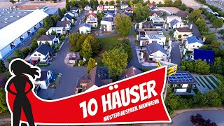 Top 10 FERTIGHÄUSER im MUSTERHAUSPARK Mannheim  Fertighaus Ausstellung  Hausbau Helden [upl. by Amelie]