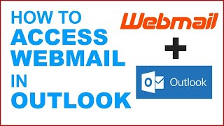 How To Configure Webmail Account With Microsoft Office Outlook [upl. by Kerek]