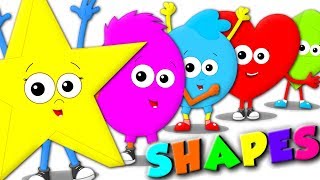 Learn Shapes  Shapes Song  special education  Baby Playlist  Homeschool For Kids  Oh My Genius [upl. by Onfroi]