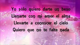 Prince Royce  Darte un beso Letra  Lyrics [upl. by Burkle921]