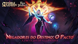 Negadores do Destino O Pacto  Trailer Animado da Nova Heroína  Mobile LegendsBang Bang [upl. by Rausch656]