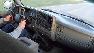 Taking the Extended Cab 5 Speed Silverado for a Drive [upl. by Shoemaker]