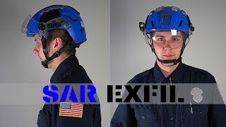 SAR Exfil Tactical Helmet Review [upl. by Av820]