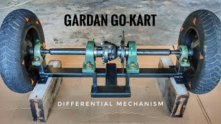 GARDAN  DIFFERENTIAL MECHANISM GOKART [upl. by Thay940]