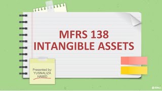 MFRS 138 INTANGIBLE ASSETS 1 SCOPE DEFINITION EXAMPLES AND RECOGNITION CRITERIA [upl. by Astra939]