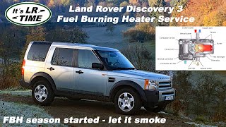 Land Rover Discovery 3 Fuel Burning Heater Service [upl. by Hultgren310]