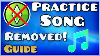 How To Get Normal Music In Practice Mode  Geometry Dash [upl. by Jayson]