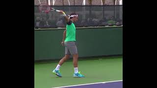 Roger Federer Backhand Slow Motion  ATP Tennis Backhand Technique [upl. by Engel]