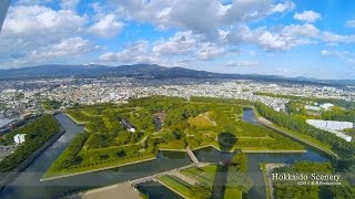 函館市 五稜郭 Hakodate Goryokaku Hokkaido JAPAN 北海道 [upl. by Diehl]