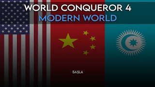 Mod Review World Conqueror 4 Modern World Big Map Mod WC4 [upl. by Nnylasor]