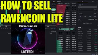 How to Sell Ravencoin Lite How to Exchange RVL [upl. by Pernick913]