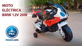 Moto eléctrica para niños BMW 12V [upl. by Svoboda]