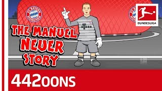 The Story Of Manuel Neuer  Powered by 442oons [upl. by Ena]