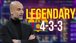 Pep Guardiola’s LEGENDARY 433 Barcelona tactic Soccer Manager 24 [upl. by Cecilius708]