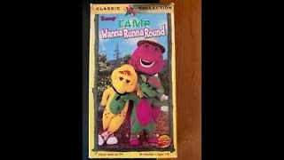 Barney Camp Wannarunnaround 1999 VHS [upl. by Gamaliel]