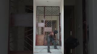 MS balcony SS balcony compound Gate safety door grill work roofing work contact 80983 85808 Madurai [upl. by Gilman188]