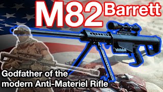 Barrett M82  Godfather of the Modern AntiMateriel Rifle [upl. by Eph619]