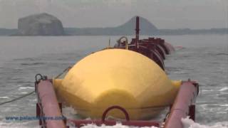 Pelamis P2 First sea trials [upl. by Naelopan]