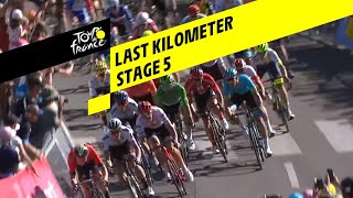 Last kilometer  Stage 5  Tour de France 2019 [upl. by Enneiluj]