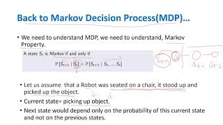 Markov Decision process MDP Introduction to Reinforcement Learning Master  RL Lecture 1 [upl. by Gitlow]