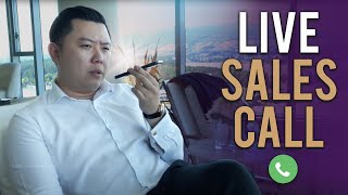 Actual Live Sales Call With Dan Lok shorts [upl. by Ardnac]