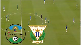 CD Ciudad de Lucena vs CD Leganés 12 Resumen  COPA DEL REY 2024 [upl. by Enamrahs]