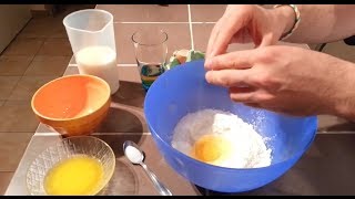 LA MEILLEURE RECETTE DE CRÊPE SANS TEMPS DE REPOS SUCCÈS GARANTI [upl. by Fitzhugh119]