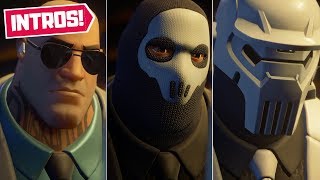 Fortnite  All Brutus IntrosCutscenes Default Shadow and Ghost [upl. by Nisbet156]