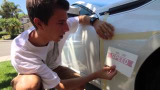 How To install a Vinyl Decal [upl. by Eneryt]