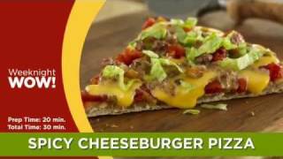 VELVEETA and ROTEL Spicy Cheeseburger Pizza [upl. by Mahala]