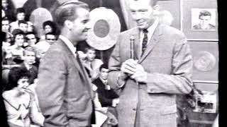 American Bandstand 1961 Interview Charlie ODonnell [upl. by Nomyaw]