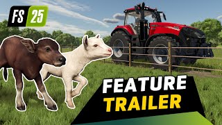 Farming Simulator 25  Feature Trailer [upl. by Allehcram]