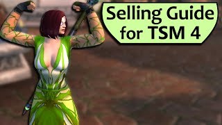 Selling with TradeSkillMaster 4 for Beginners  TSM 4 Guide [upl. by Dnalkrik]