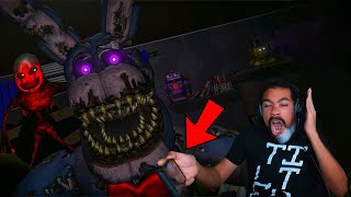 JUMPSCARED WHILE CHEATING  FNAF The Glitched Attraction Full Release [upl. by Ethelstan943]